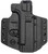 C&G Holsters 0006100 Covert OWB Black Kydex Belt Loop Fits Glock 19 Fits Glock 23 Fits Glock 45 TSW|151948