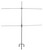 SME SMETGTST Double Paper Target Stand Black Steel Includes 8 Metal Clips TSW|44311