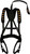 Muddy MUD-MSH110 The Magnum Pro Safety Harness Black Padded Nylon TSW|167070