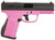 FMK FMKG49PK G3 9mm Luger 14+1 4" Stainless Steel Barrel, Black Optic Cut/Serrated Carbon Steel Slide, Pink Polymer Frame w/Picatinny Rail, Black Backstrap Grip TSW|153238