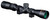 Konus 7260 KonusPro Matte Black 2-7x32mm 1" Tube Engraved 30/30 Duplex Reticle Includes Mounting Rings TSW|43932