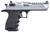 Magnum Research DE357L5BC Desert Eagle L5 357 Mag 5" with Muzzle Brake 9+1 Black Hardcoat Anodized Aluminum Frame Brushed Chrome Carbon Steel Slide Black Hogue Wraparound Rubber Grip TSW|113390
