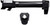 Radian Weapons R0859 Ramjet & Afterburner Combo 9mm Luger Compatible w/ Glock 43X, Black Stainless Steel TSW|173615
