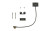 UNITY MODBUTTON LT LINK USB-C 7" BLK RSR|UTYMBL-BLK-UC-7