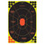 Birchwood Casey 34655 Shoot-N-C Reactive Target Self-Adhesive Paper Black/Yellow/Red 12"x18" Oval Silhouette 5 Pack TSW|29443