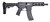 Smith & Wesson 13321 M&P15 Pistol 22 LR 8" Black Carbon Steel Barrel 25+1, Black SB Tactical SBA3 Adjustable Arm Brace Stock, Black Magpul MOE Grip, Manual Safety, Optics Ready TSW|132139