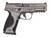 Smith & Wesson 14916 M&P9 M2.0 Metal 9mm Luger 15+1 4.25" Armornite Finish Stainless Steel Optic Ready Slide, Black Aluminum Frame w/Picatinny Rail, Interchangeable Palmswell Grip TSW|202576