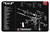 TekMat TEKR171911 1911 Cleaning Mat Black/White Rubber 11"x17" 1911 Parts Diagram TSW|124452