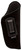 Bulldog DIP815 Deluxe IWB Black Suede Like Belt Clip Fits Beretta 92/Glock 20/2-3" Barrel Right Hand TSW|8321