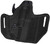 Bianchi 54501 Allusion Assent Pro-Fit OWB Size 04 Black Leather Belt Slide Fits Springfield XD Fits Sig P220 Fits FN FNP Right Hand TSW|133367