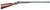 Chiappa Firearms 920192 Little Sharps 22 Hornet 1rd, 26" Blued Octagon Barrel, Color Case Hardened Metal Finish, Oiled Walnut Stock & Forend TSW|89590