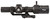 Sig Sauer Electro-Optics SOTM61002 Tango-MSR LPVO Black 1-6x24mm 30mm Tube Illuminated BDC6 Reticle TSW|155708