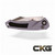 Heretic Pariah Auto Stonewash Standard Griptape Inlay Titanium Pivot Gray Chassis H048-2A-GRY Cajun Knife And Gear