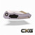 Heretic Pariah Auto Stonewash Standard Griptape Inlay Titanium Pivot Gray Chassis H048-2A-GRY Cajun Knife And Gear