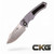 Heretic Pariah Auto Stonewash Standard Griptape Inlay Titanium Pivot Gray Chassis H048-2A-GRY.