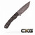 Stroup Knives GP 2 Black GP2-BLACK-G10 Cajun Knife And Gear