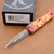 Microtech Hera® II Mini Double Edge Signature Series Jack-O'-Lantern Std 1702M-1HWJLS 1702M-1HWJLS