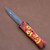 Microtech Hera® II Mini Double Edge Signature Series Jack-O'-Lantern Std 1702M-1HWJLS 1702M-1HWJLS.
