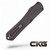 Heretic Knives Manticore X Bowie DLC Grenade Grip Standard H030BF-6A-T Cajun Knife And Gear