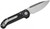 Microtech L.U.D.T. Gen III Drop Point Stonewashed Black Handle 1135-10 1135-10.