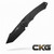 Heretic Knives Mini Pariah Auto Black Tactical Tanto Standard H055-4A-T.