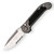 Microtech L.U.D.T.® Gen III Drop Point Stonewashed Partial Serrated Natural Clear 1135-11NC 1135-11NC.