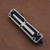 Microtech Scarab II Gen III Double Edge Black Blade Sand Finish Handle 1180-1SN 1180-1SN