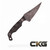 Stroup Knives Mini1 Black G-10 MINI1-BLACK-G10 Cajun Knife And Gear