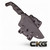 Stroup Knives Mini1 Black G-10 MINI1-BLACK-G10 Cajun Knife And Gear