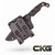 Stroup Knives Mini1 Black G-10 MINI1-BLACK-G10 Cajun Knife And Gear