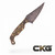 Stroup Knives Mini1 – Camo G-10 MINI1-CAMOL-G10 Cajun Knife And Gear