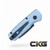 ProTech Runt5 Texture grey handle DLC black magnacut blade in Reverse Tanto. R5406- Grey Cajun Knife And Gear