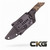 Stroup Knives TU2-Camo-G10 TU2-CAMO-G10 Cajun Knife And Gear