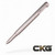 Chaves Knives Twist Cap Pen Stone Washed Titanium PEN/TC/SWTI