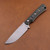 McNees Knives Ridge Runner- Green Black Camo G-10