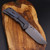 McNees Knives MAC2 3.5- Atomic Blue Bronze with Black Richlite MAC2 3.5- Atomic Blue Bronze Richlite