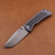 McNees Knives MAC2 3.5- Atomic Blue Bronze with Black Richlite MAC2 3.5- Atomic Blue Bronze Richlite