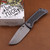 MCNEES KNIVES MAC 2 3.5- ATOMIC BLUE BRONZE WITH BLACK RICHLITE MAC2 3.5- Atomic Blue Bronze Richlite