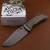 McNees Knives MAC2 3.5- Green Bronze Two-tone Frag MAC2 3.5- Green Bronze Two Tone.