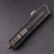 Microtech Scarab II GEN III Tanto Baker Forge Copermai Damascus Hefted Black AL Handle Stingray Inlay DLC hardware 1279-16MS1 1279-16MS1