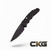 PtoTech TR-5 Automatic Tactical Response 5 Black handle DLC Blade T503 Cajun Knife And Gear