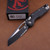 Microtech MSI Tri-Grip Black Injection Molded Black Blade with Beadblast Hardware Part Serrated 210T-2PMBK 210T-2PMBK.
