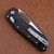 Microtech MSI Tri-Grip Black Injection Molded Black Blade with Beadblast Hardware Part Serrated 210T-2PMBK 210T-2PMBK