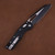 Microtech MSI Tri-Grip Black Injection Molded Black Blade with Beadblast Hardware Part Serrated 210T-2PMBK 210T-2PMBK