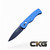 ProTech Tactical Response 2 - NEXUS textured blue handle DLC Black T206-NEXUS Blue.