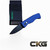 ProTech Tactical Response 2 - NEXUS textured blue handle DLC Black T206-NEXUS Blue Cajun Knife And Gear