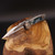 Heretic Knives Custom Wraith V4 High Polish Tanto Titanium Handles Mammoth Tusk WraithV4Custom007