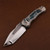 Heretic Knives Custom Wraith V4 High Polish Tanto Titanium Handles Mammoth Tusk WraithV4Custom007