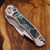 Heretic Knives Custom Wraith V4 High Polish Tanto Titanium Handles Mammoth Tusk WraithV4Custom007