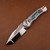 Heretic Knives Custom Wraith V4 High Polish Tanto Titanium Handles Mammoth Tusk WraithV4Custom007